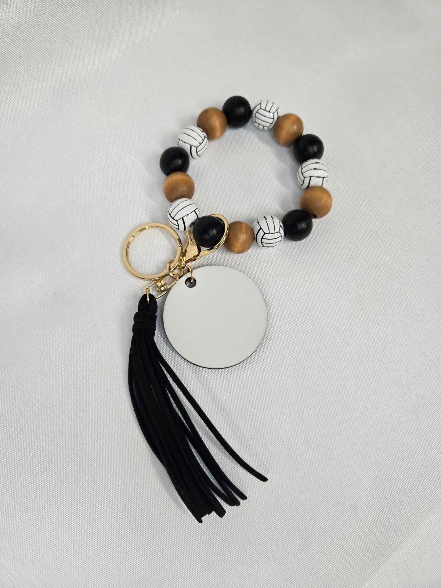 Volleyball Bracelet Keychain