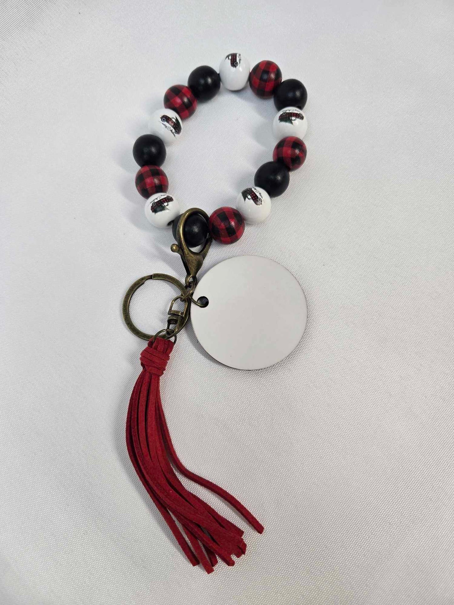 Christmas bracelet keychain