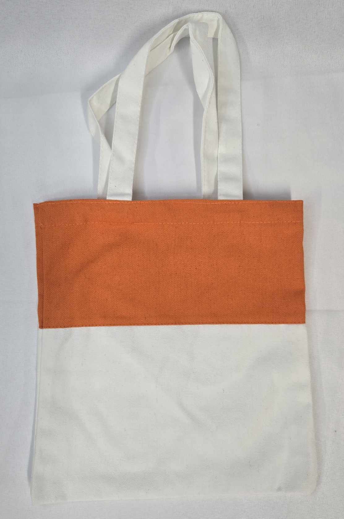 Black and Orange Totes Blank