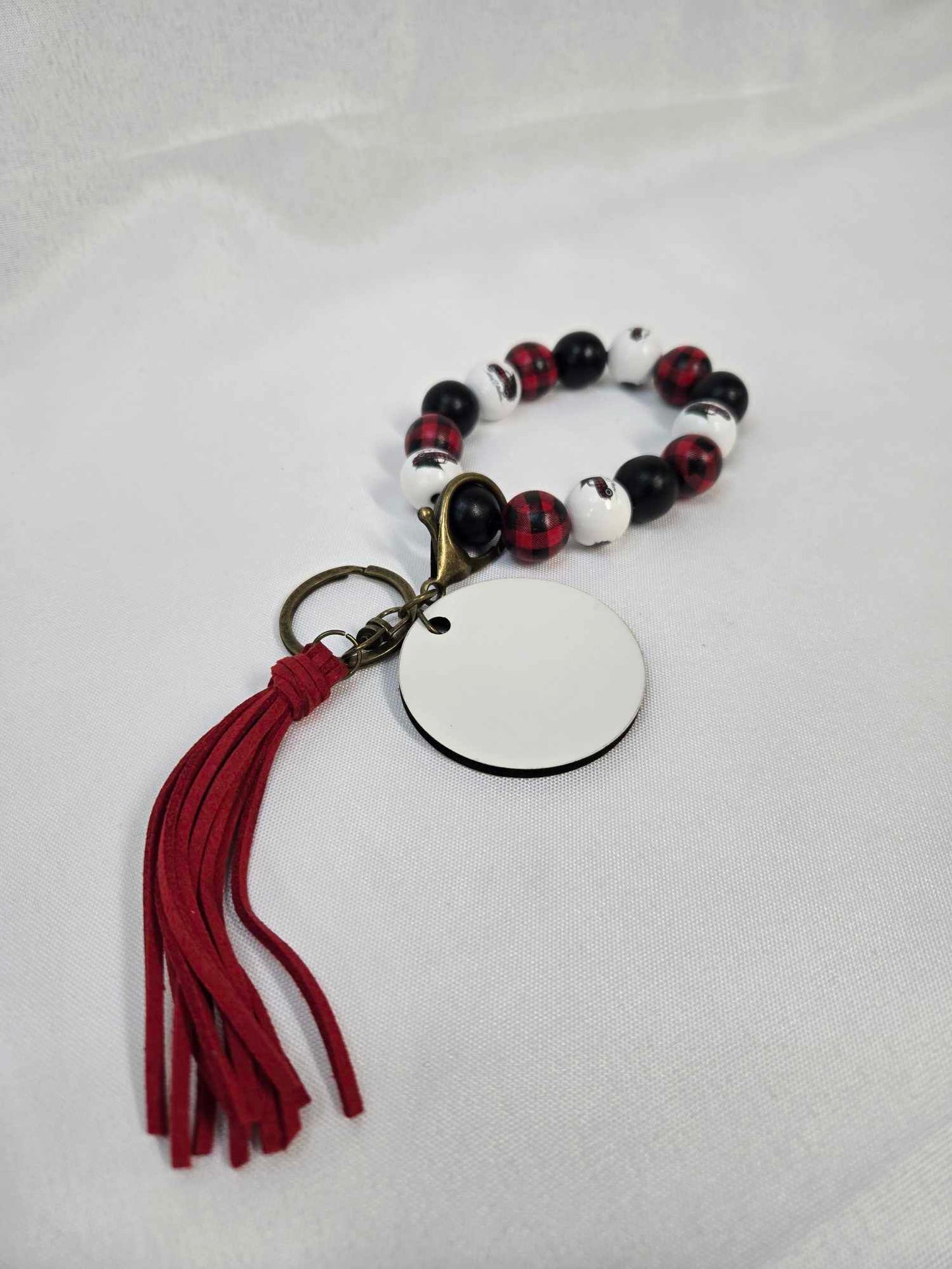 Christmas bracelet keychain