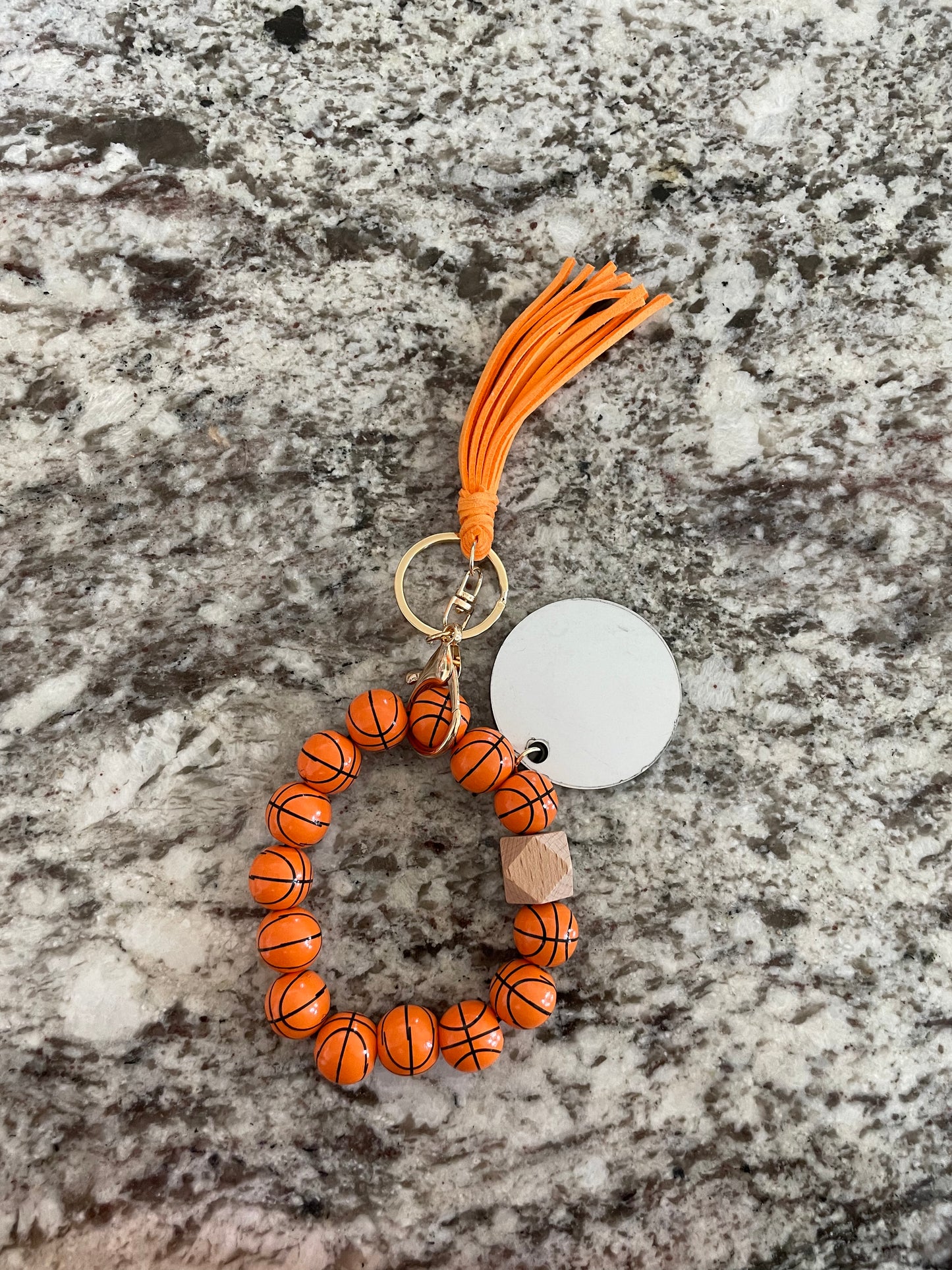 Basketball Bracelet keychain