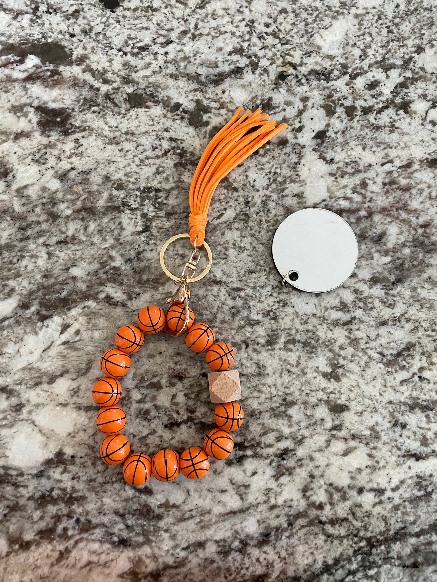 Basketball Bracelet keychain