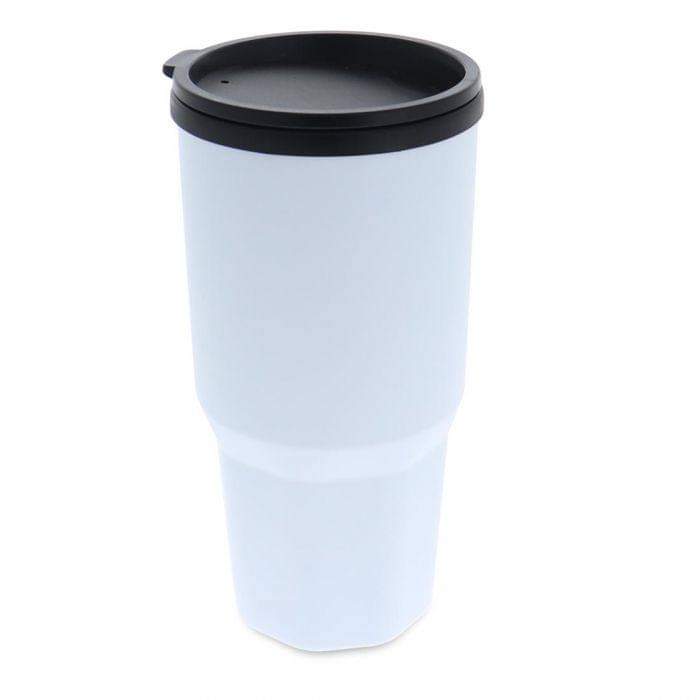 30oz Plastic Car Cup w Lid - Blank for Sublimation