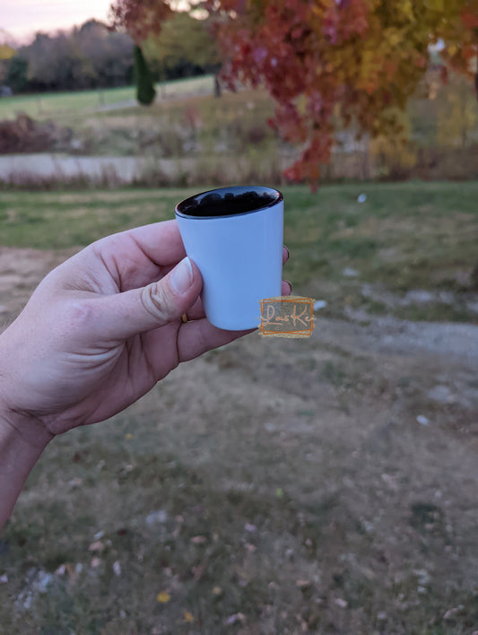 Blank Ceramic Shot Glass - 2oz