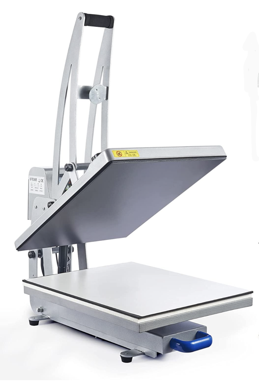 16"x20" Heat Press - Auto Open - Clamshell W Pullout Tray